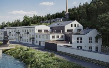 Továrna Vír - vizualizace